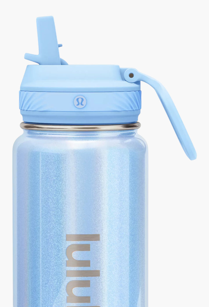 Back To Life Sport Bottle 24oz Straw Lid Iridescent - GLAM MODA