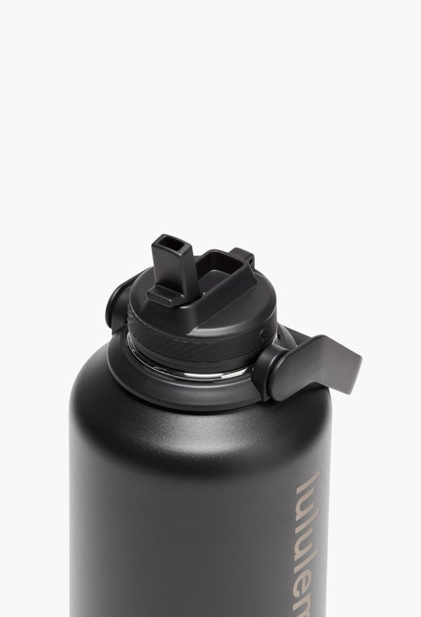 Black - Back to Life Sport Bottle 64oz