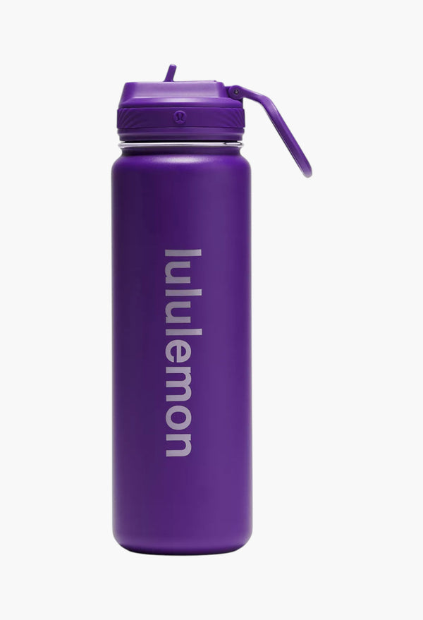 College Purple - Back to Life Sport Bottle 24oz Shine