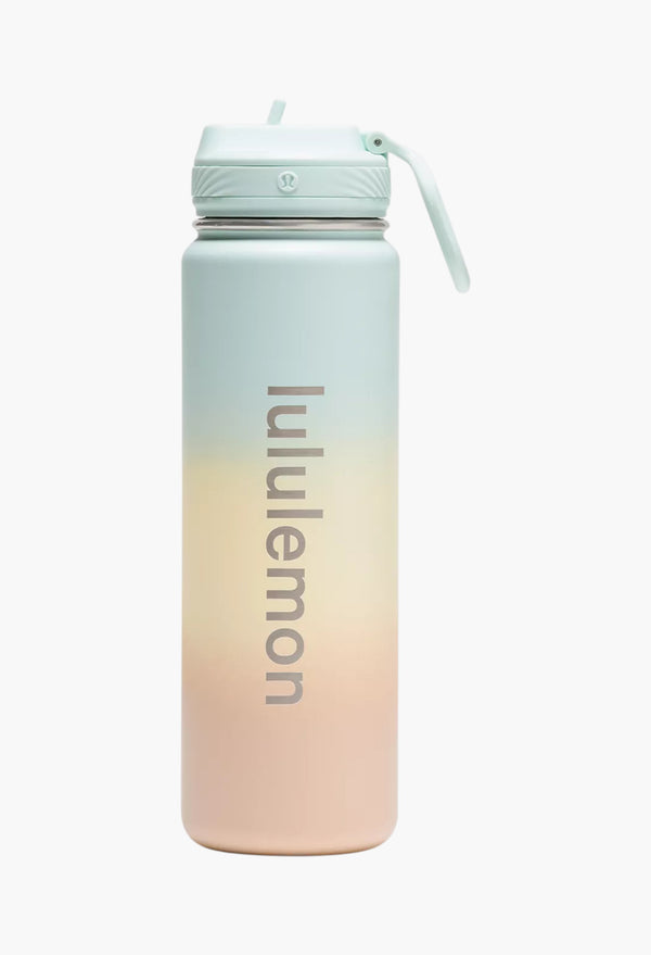 Ocean Air/Butter Cream/Misty Shell - Back to Life Sport Bottle 24oz Shine