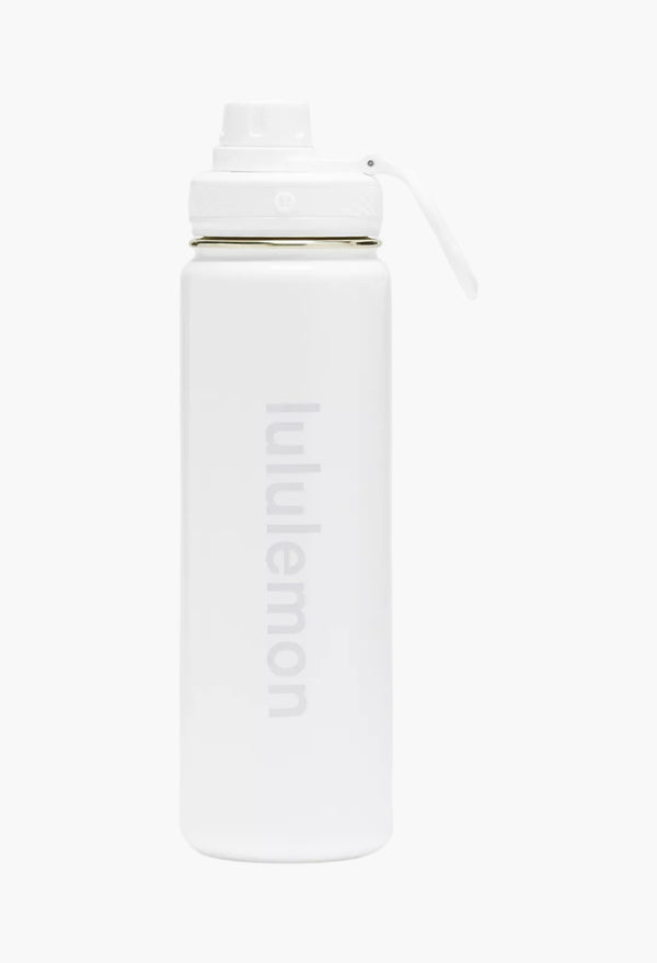 White/Starlight - Back to Life Sport Bottle 24oz Shine