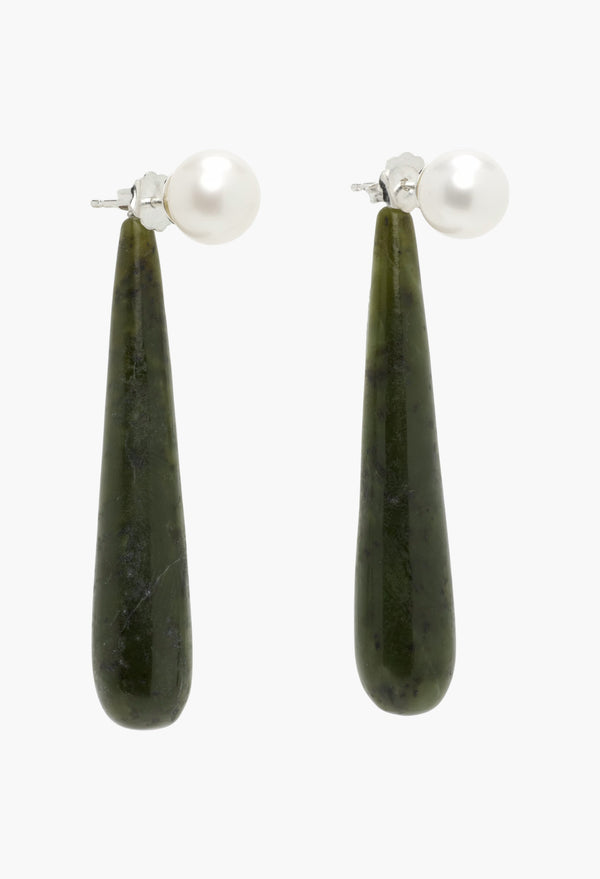 Medium Angelyne Jade Earrings