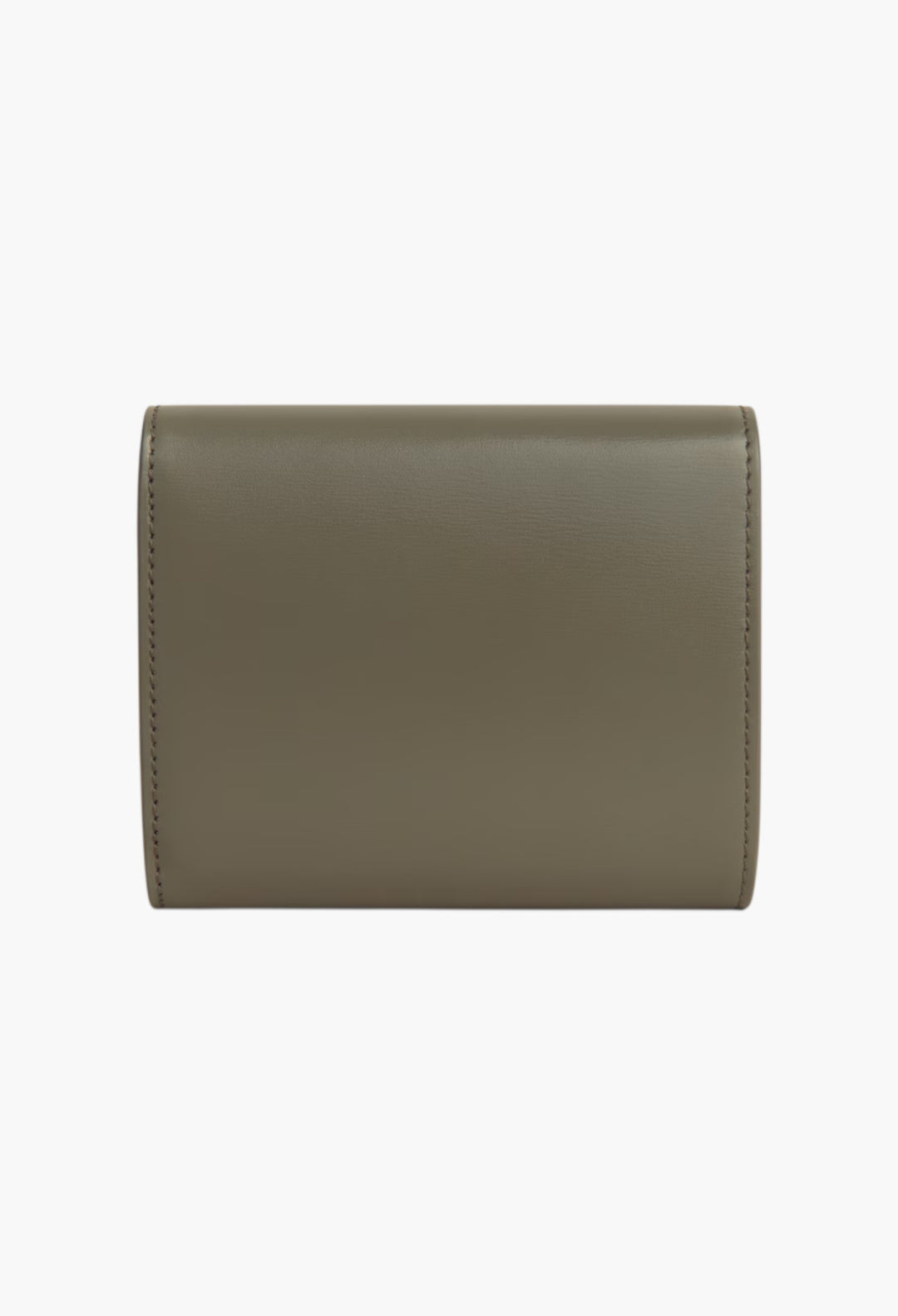 Small Flap Wallet Triomphe In Shiny Calfskin - GLAM MODA