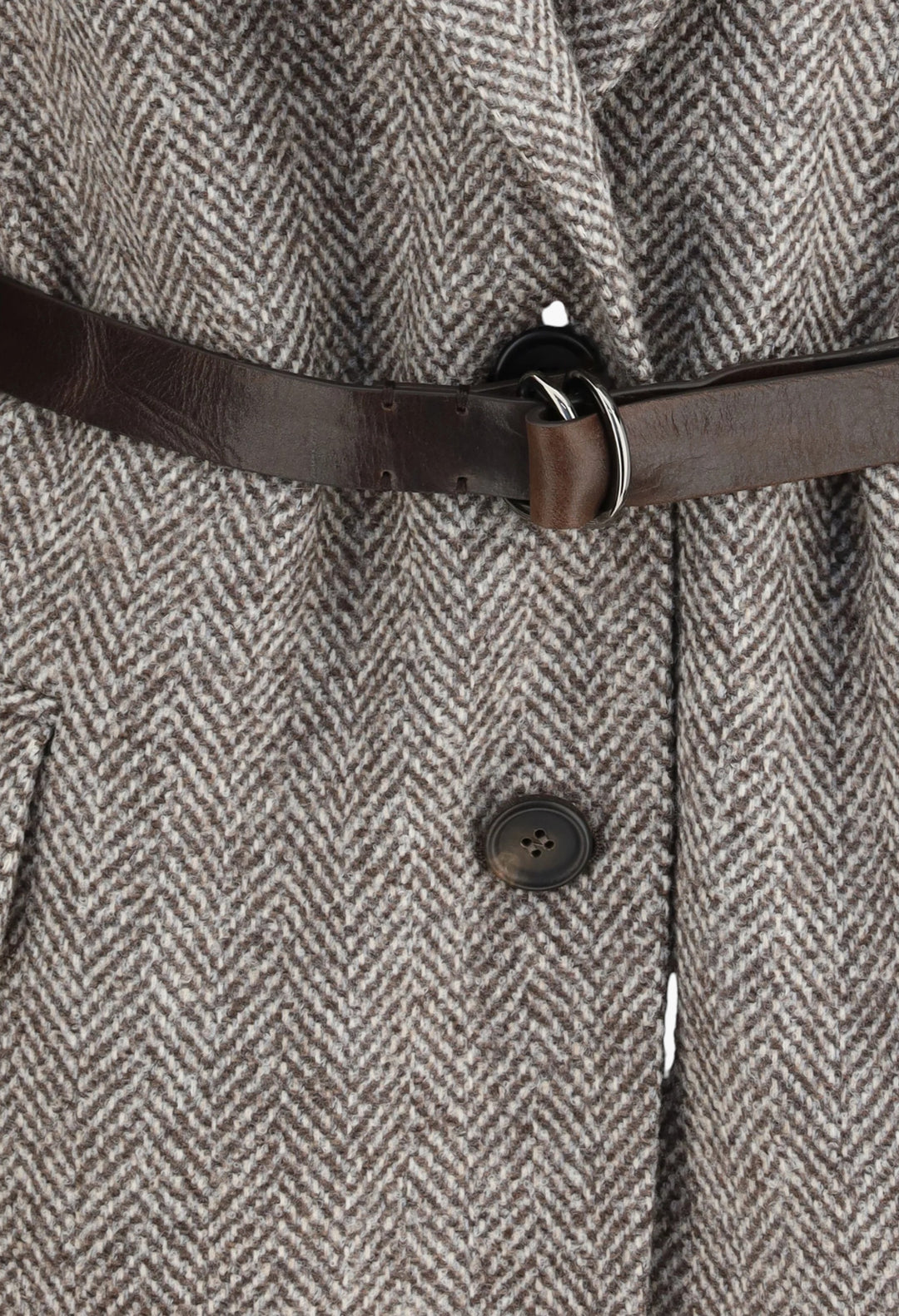 Patterned Wool Jacket - GLAM MODA