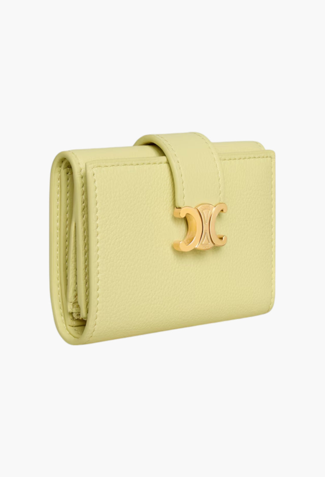 Fine Strap Wallet Nino In Supple Grained Calfskin - GLAM MODA