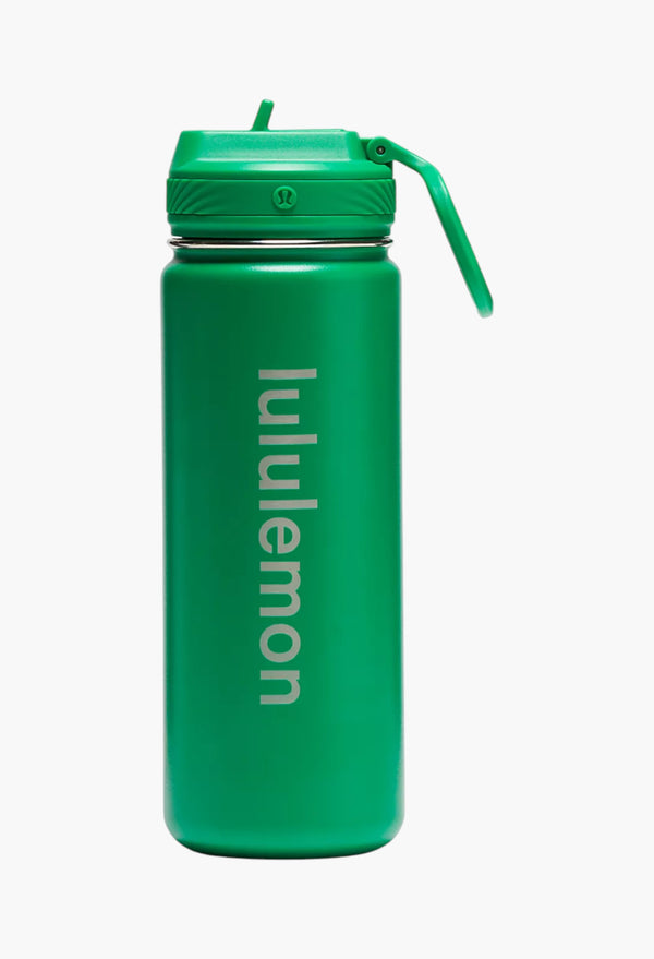 Raceway Green - Back to Life Sport Bottle 18oz Straw Lid