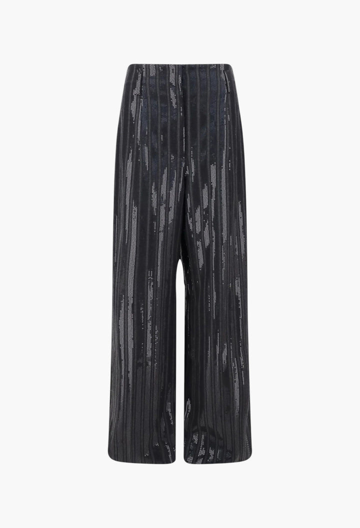 Pants With Sequins - GLAM MODA