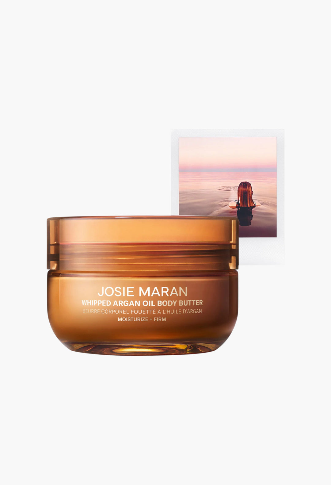 Vanilla Bean - Whipped Argan Oil Refillable Firming Body Butter Jar - GLAM MODA