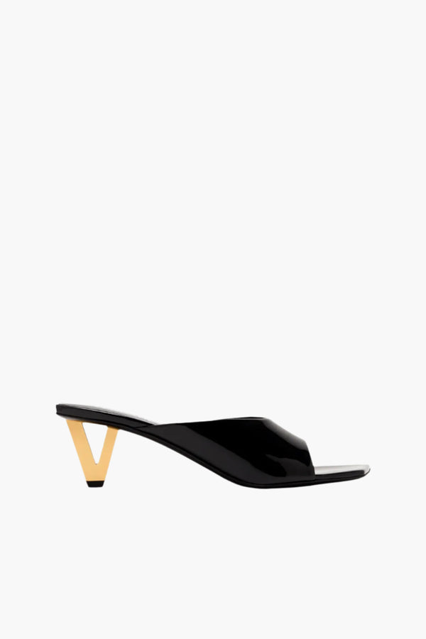 VERSACE V2025 Leather Mules