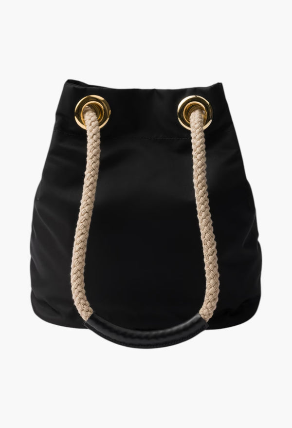 Black - Prada Mariner Re-Nylon Bucket Bag