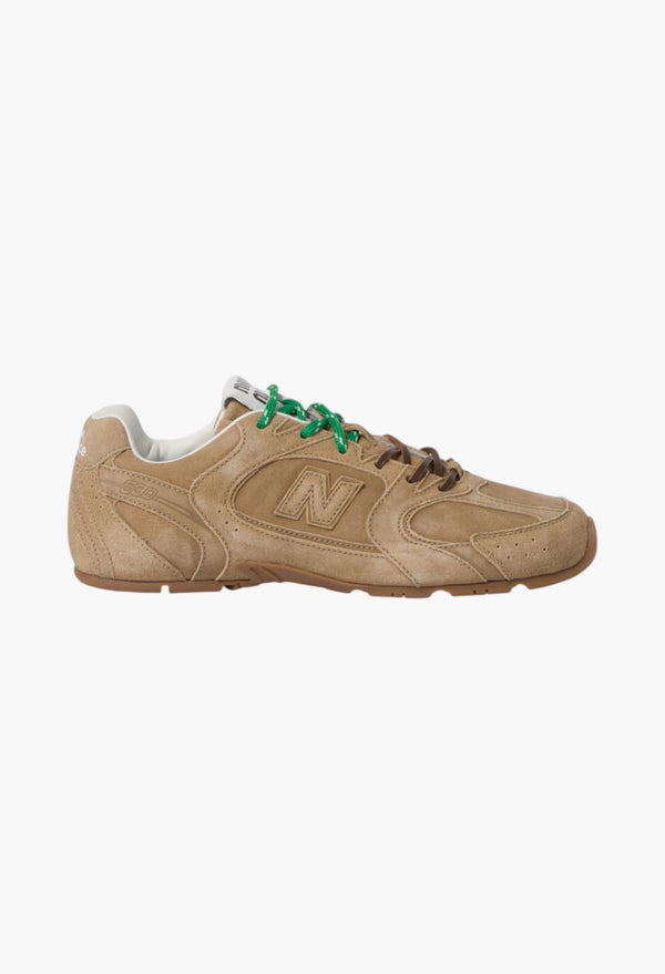 Ecru - New Balance X Miu Miu 530 SL Suede Sneakers
