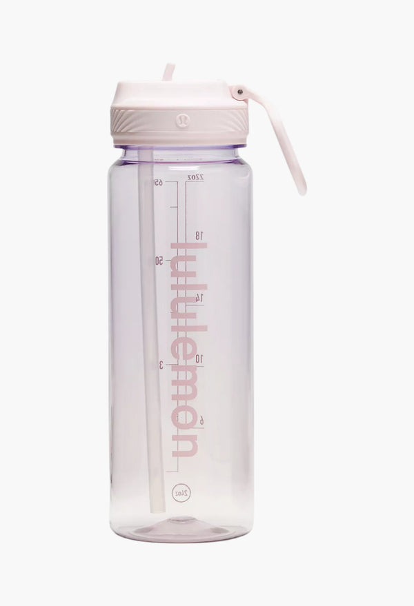 Lavender Frost/Pink Organza/Pink Haze - Back to Life Clear Bottle 24oz Straw Lid