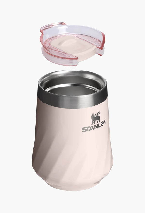 Rose Quartz Gloss - The Textured Reserve Wine Tumbler | 11 OZ