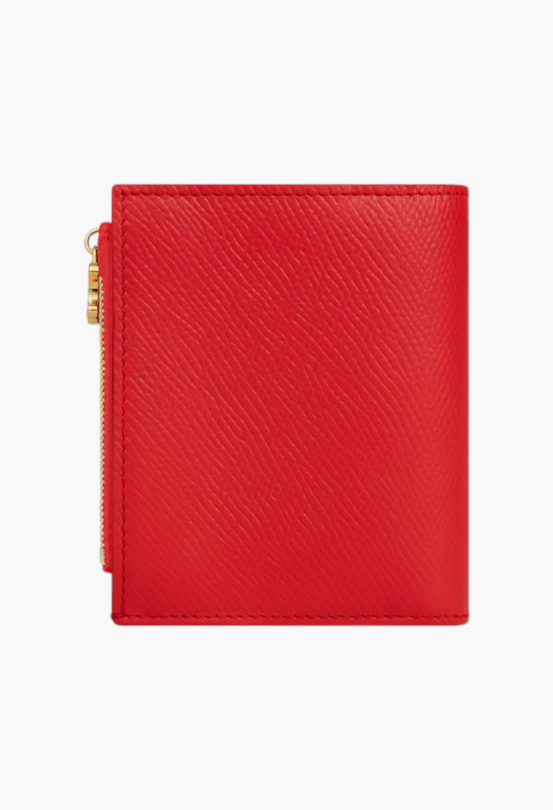 Compact Wallet Triomphe Charms In Grained Calfskin - GLAM MODA