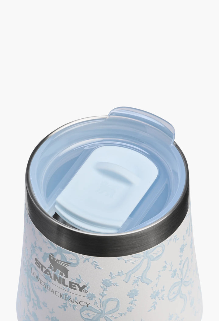 Stanley 1913 x LoveShackFancy Holiday The Reserve Wine Tumbler Set | 11 OZ (2-pack) - GLAM MODA