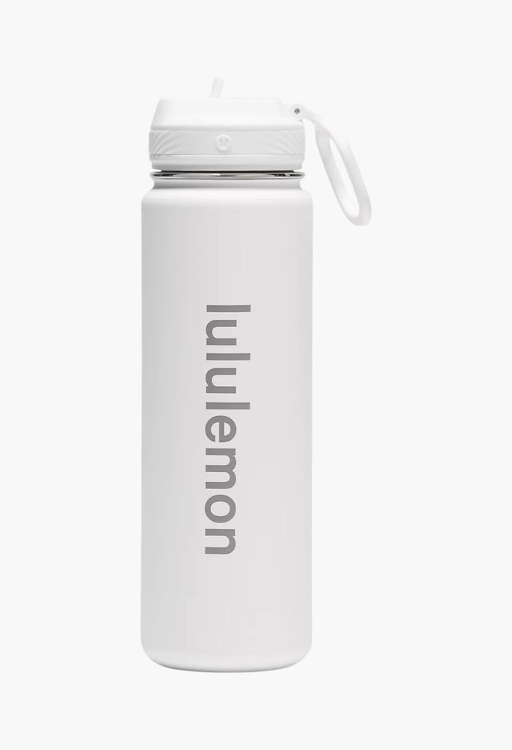 White - Back to Life Sport Bottle 24oz Shine - GLAM MODA