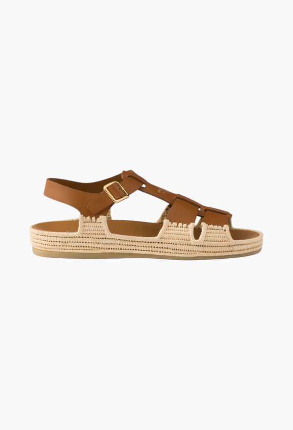 Light Tan - Leather Sandals