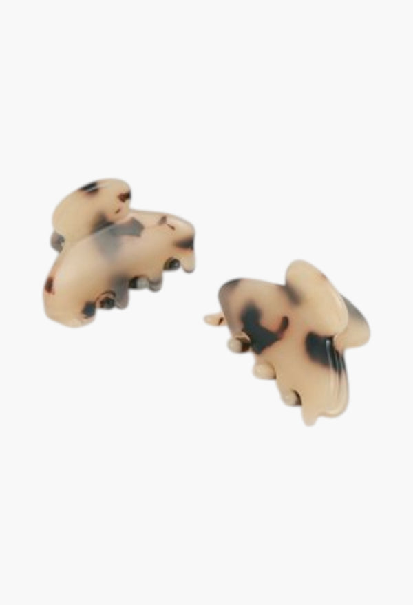 Leopard/Brown - Pack Of Claw Clips