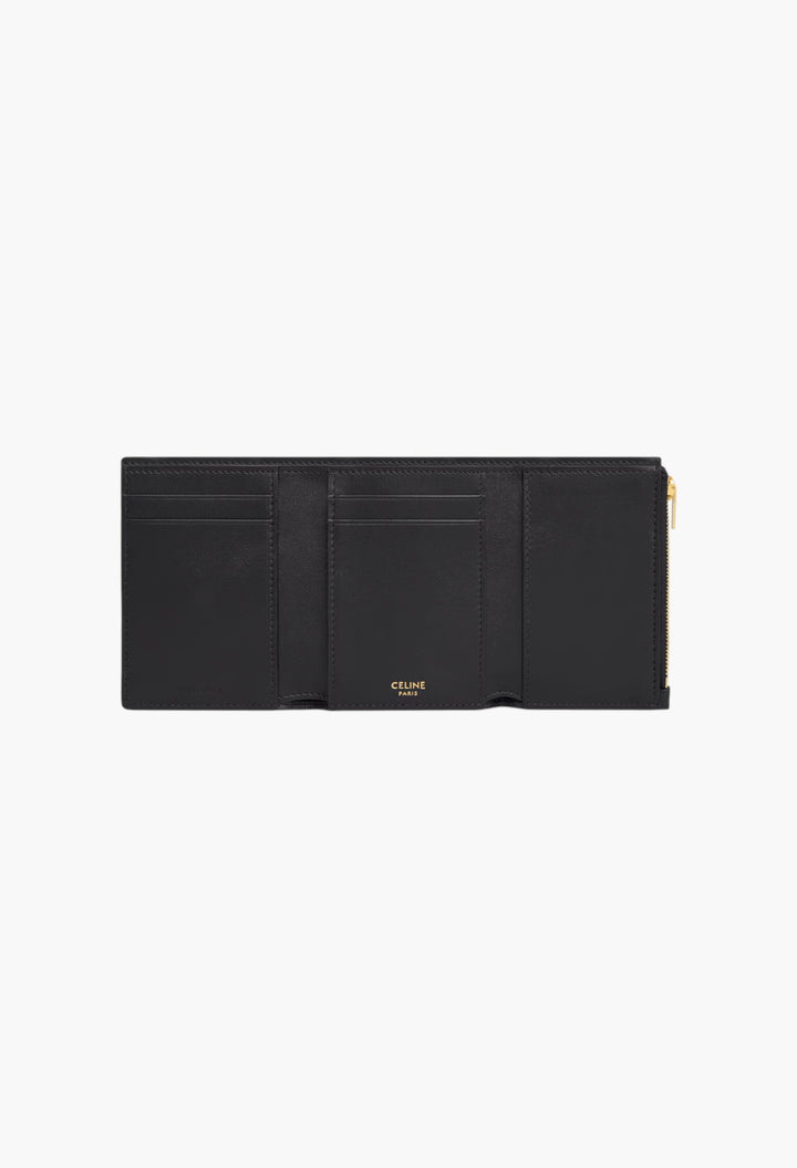 Fine Strap Wallet Nino In Supple Grained Calfskin - GLAM MODA