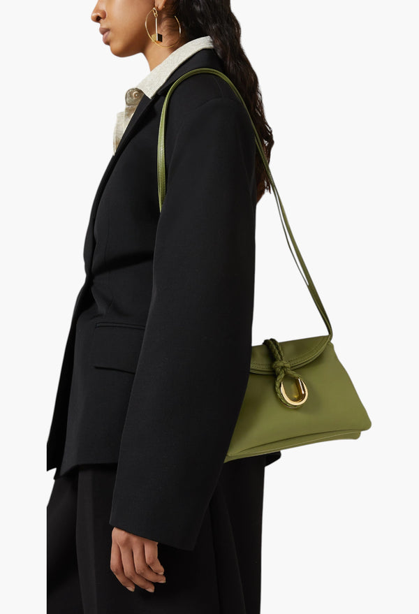 Baby Liberta Crossbody Bag in Calfskin Leather