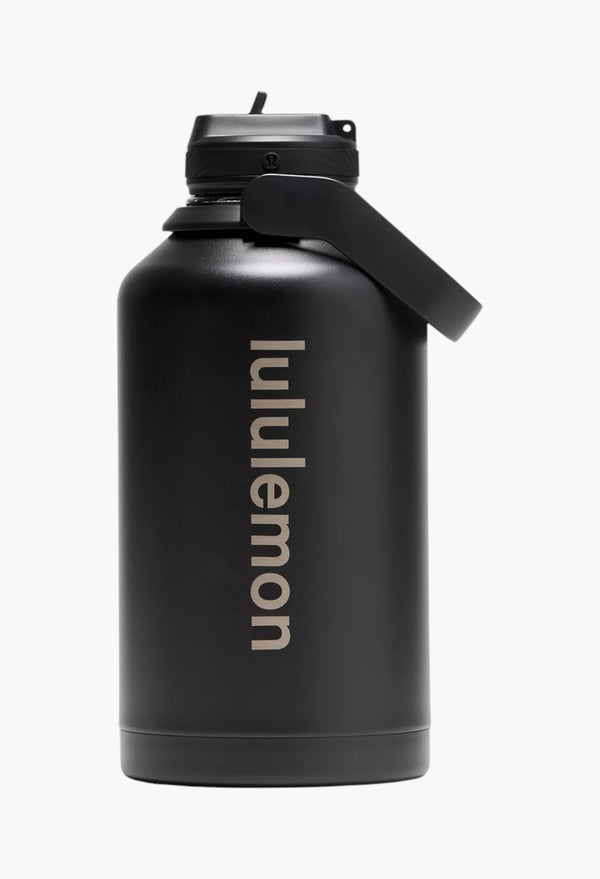 Black - Back to Life Sport Bottle 64oz