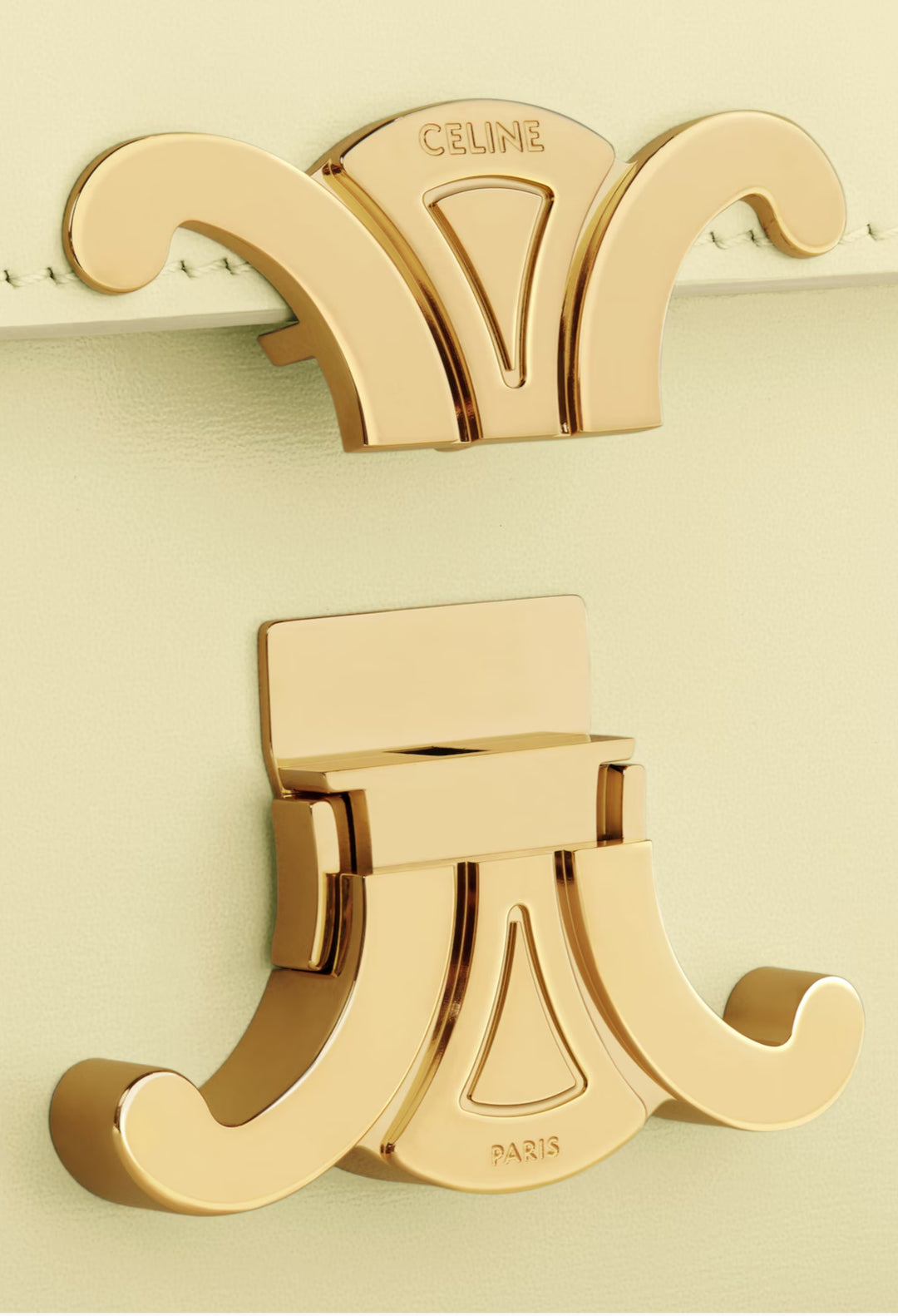 Teen Triomphe Bag In Shiny Calfskin - GLAM MODA