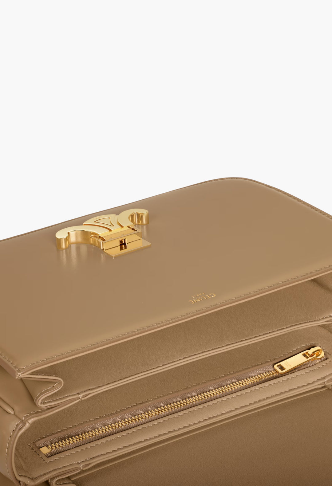 Classique Triomphe Bag In Shiny Calfskin - GLAM MODA