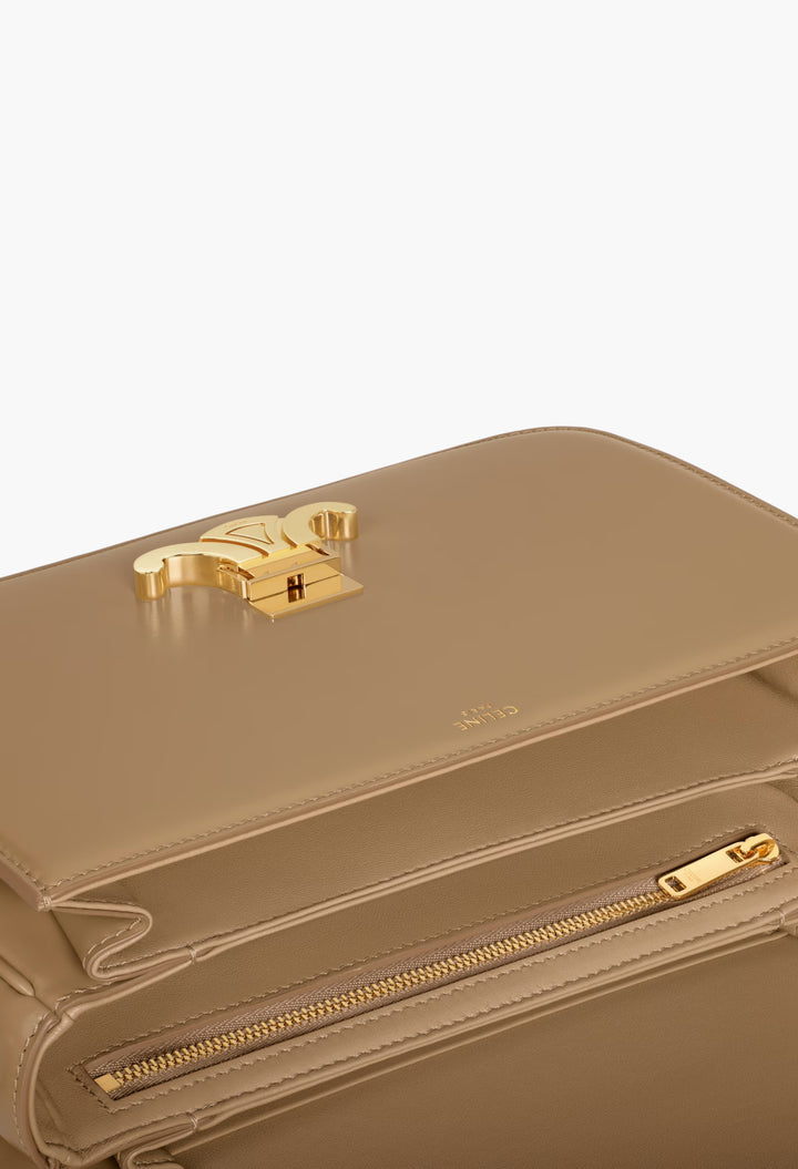 Classique Triomphe Bag In Shiny Calfskin - GLAM MODA