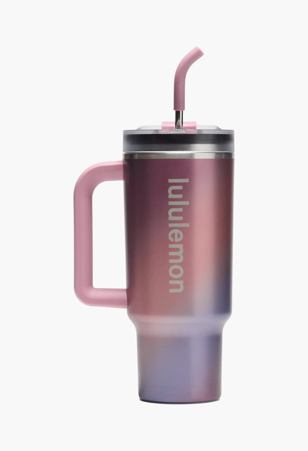 Deco Pink/Bright Coral/Lavender Frost - Insulated Tumbler 40oz