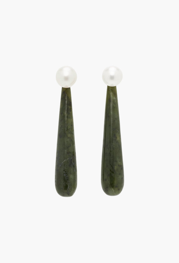 Medium Angelyne Jade Earrings