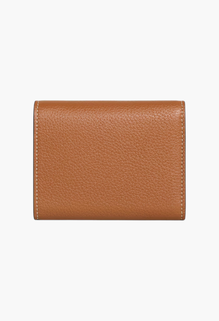 Fine Wallet In Supple Grained Calfskin - GLAM MODA
