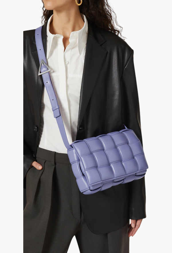 Padded Cassette Bag in Nappa