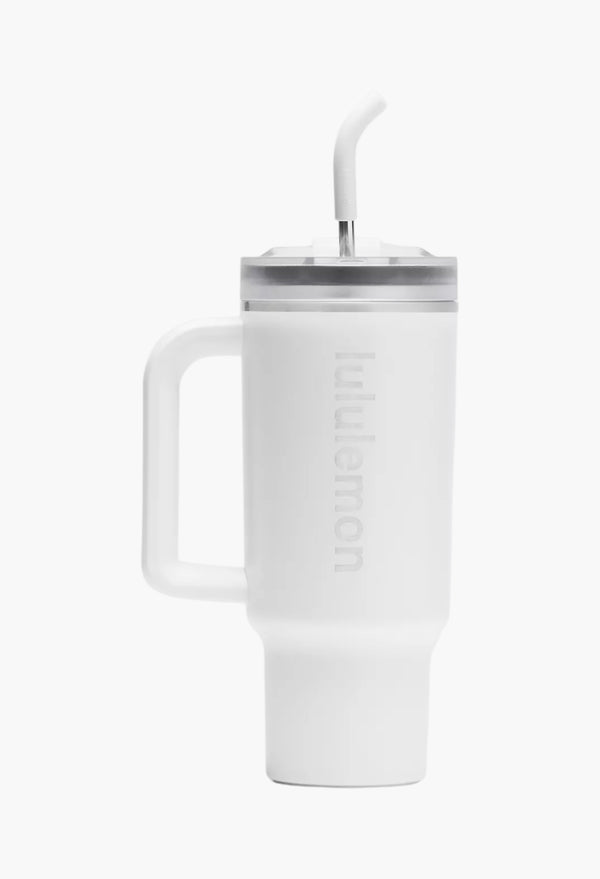 White - Insulated Tumbler 40oz