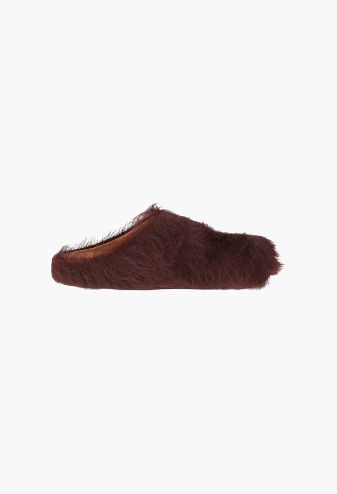 Long-haired calfskin Fussbett Mules - GLAM MODA