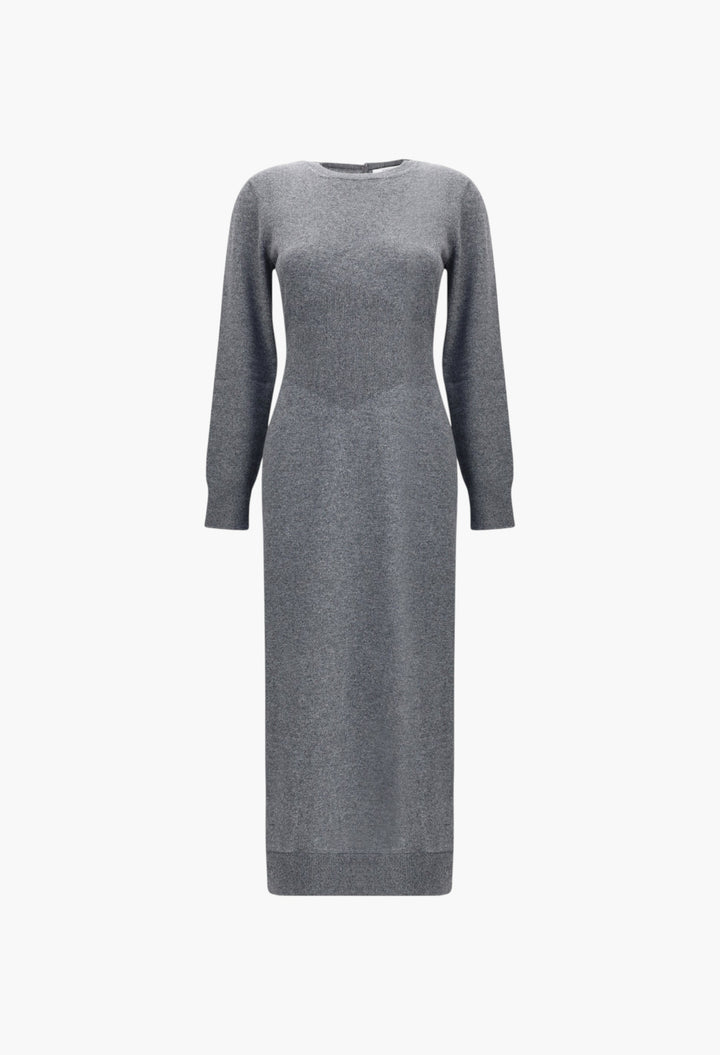 Long knit Dress - GLAM MODA