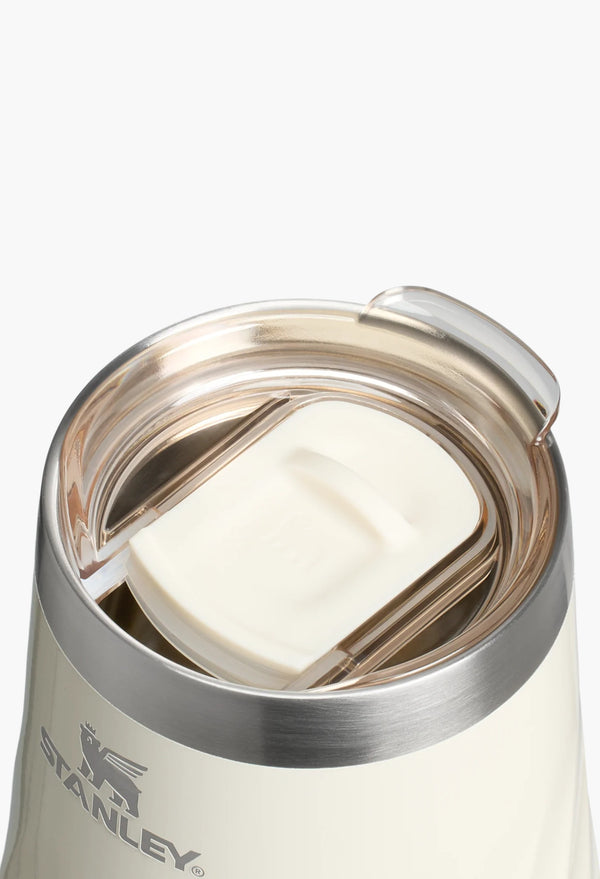 Cream Gloss - The Textured Reserve Wine Tumbler | 11 OZ