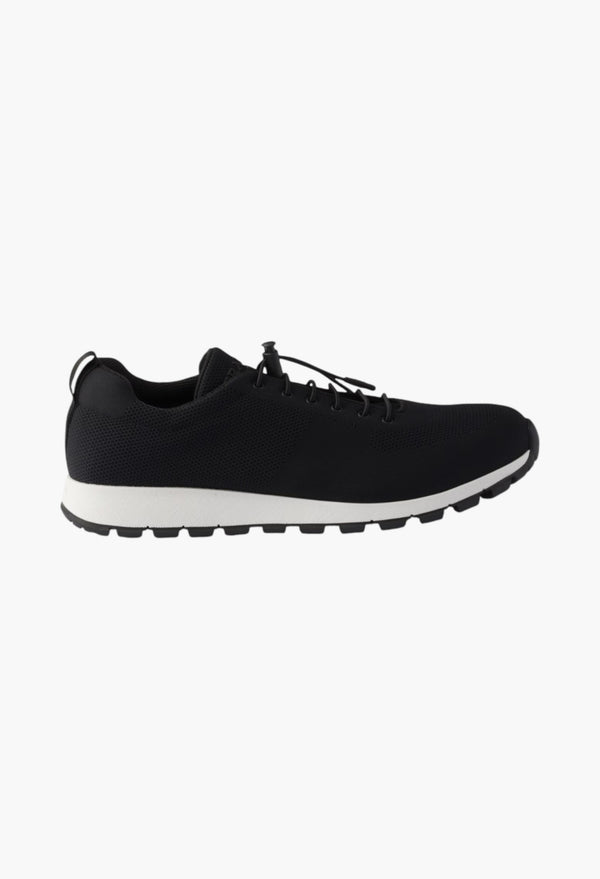 Black - Stretch Knit Sneakers