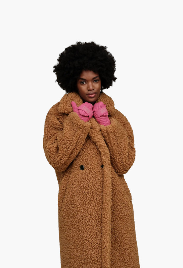Women's Gertrude Long Teddy Coat
