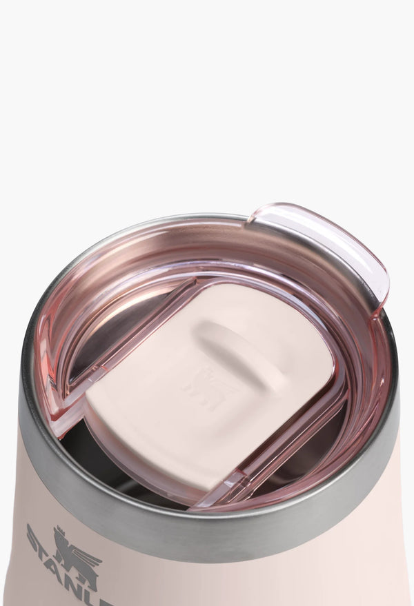 Rose Quartz Gloss - The Textured Reserve Wine Tumbler | 11 OZ
