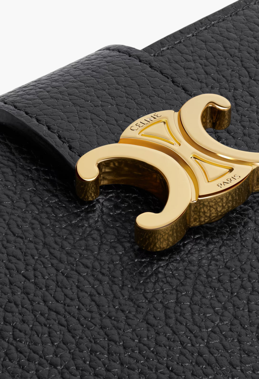 Fine Strap Wallet Nino In Supple Grained Calfskin - GLAM MODA