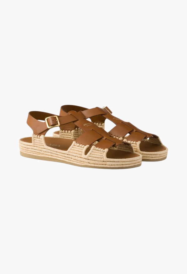 Light Tan - Leather Sandals