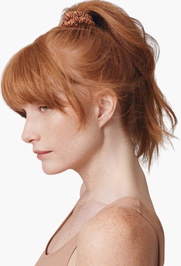 Copper - Slip Pure Silk Skinny Scrunchies