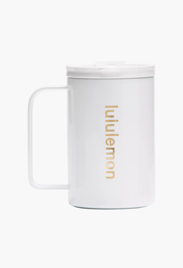 White - Insulated Mug 12oz Shine