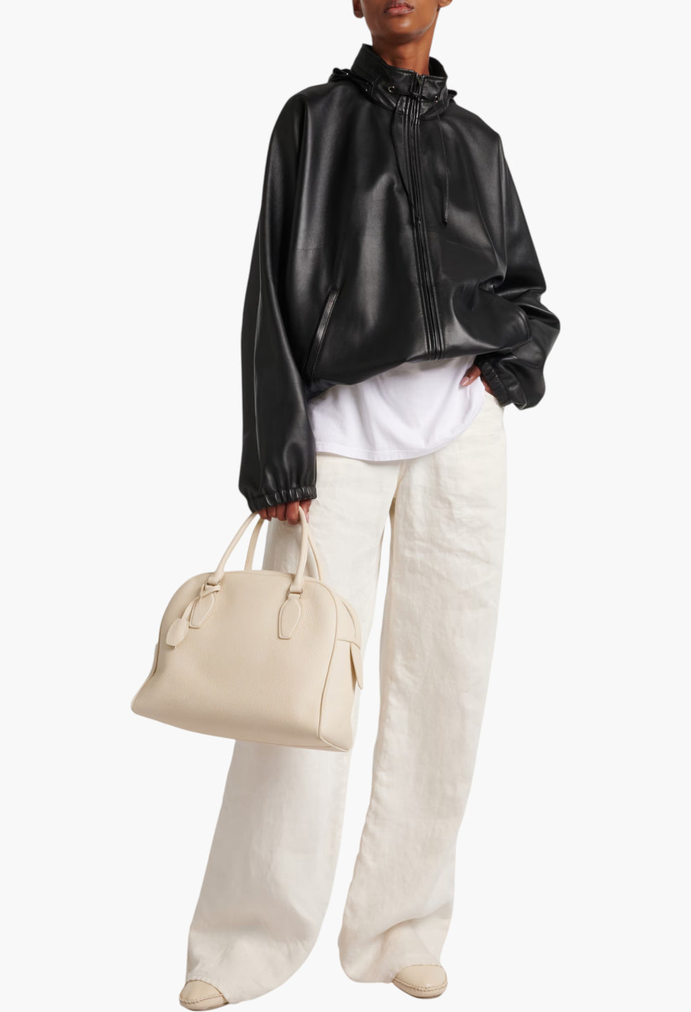 India 12 Leather Tote Bag - GLAM MODA