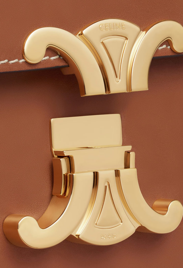 Classique Triomphe Bag In Shiny Calfskin - GLAM MODA