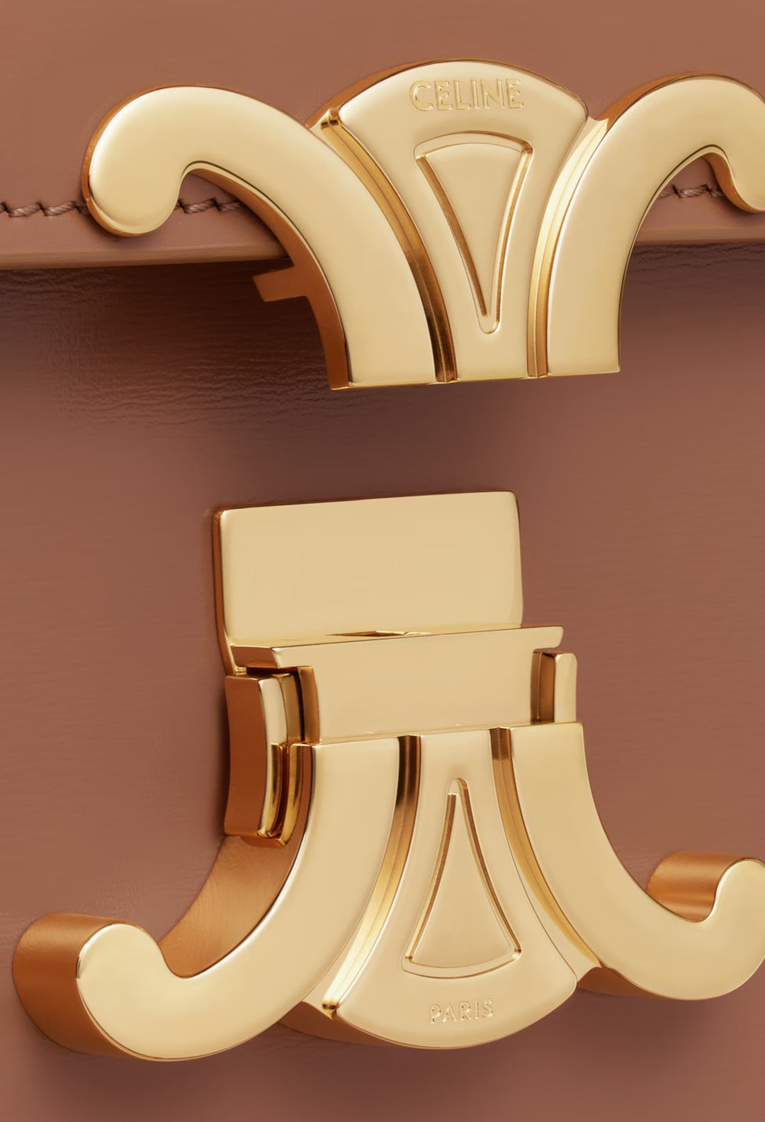 Classique Triomphe Bag In Shiny Calfskin - GLAM MODA