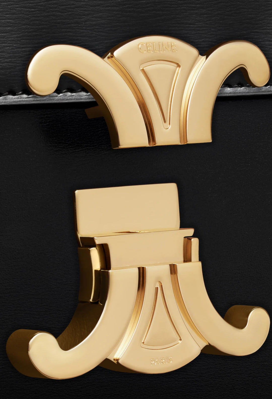 Classique Triomphe Bag In Shiny Calfskin - GLAM MODA