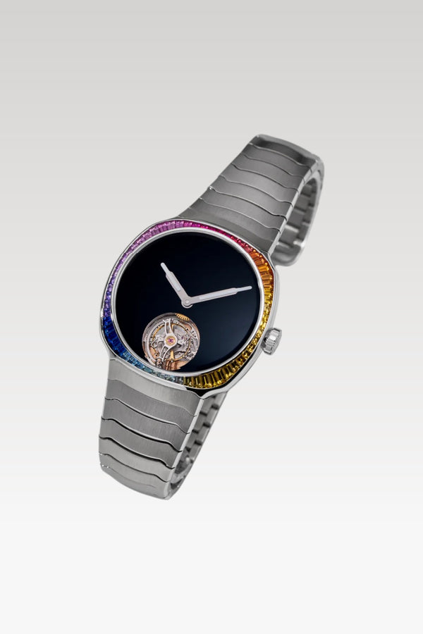 Streamliner Tourbillon Rainbow Vantablack®