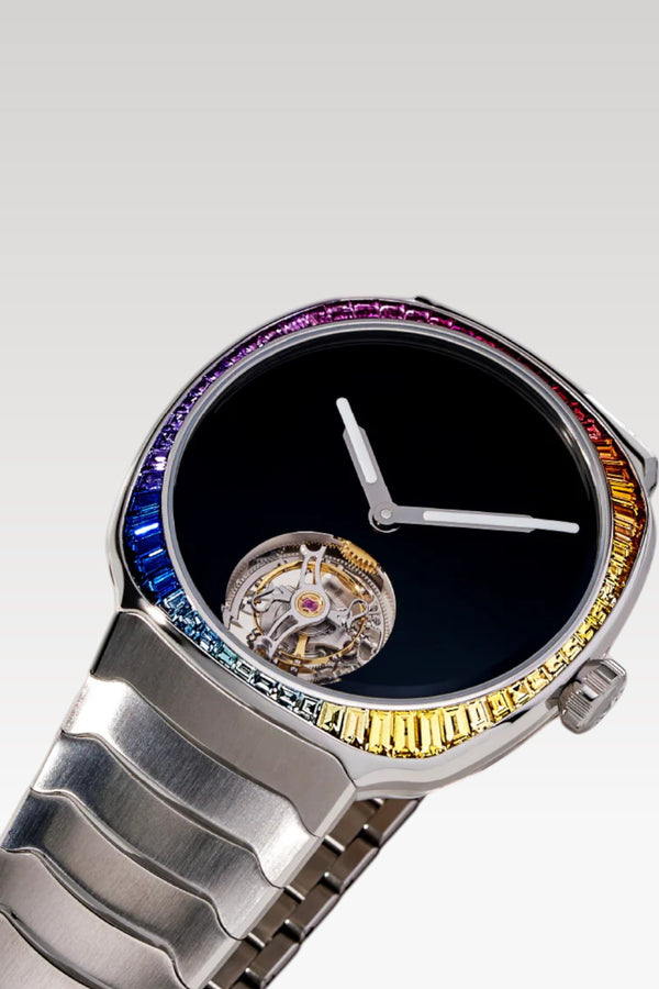Streamliner Tourbillon Rainbow Vantablack®