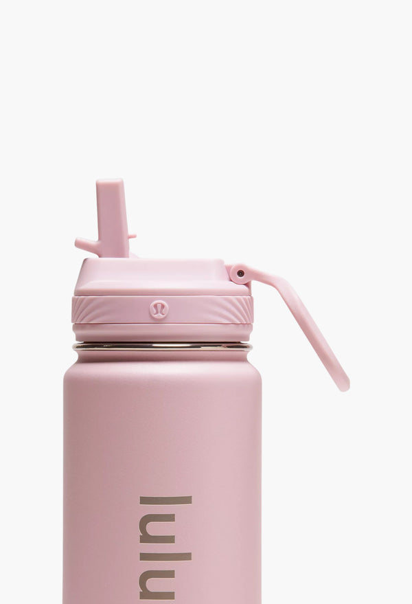 Blissful Pink - Back to Life Sport Bottle 24oz Shine